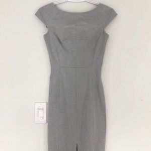 BANANA REPUBLIC GREY SHEATH BODYCON DRESS